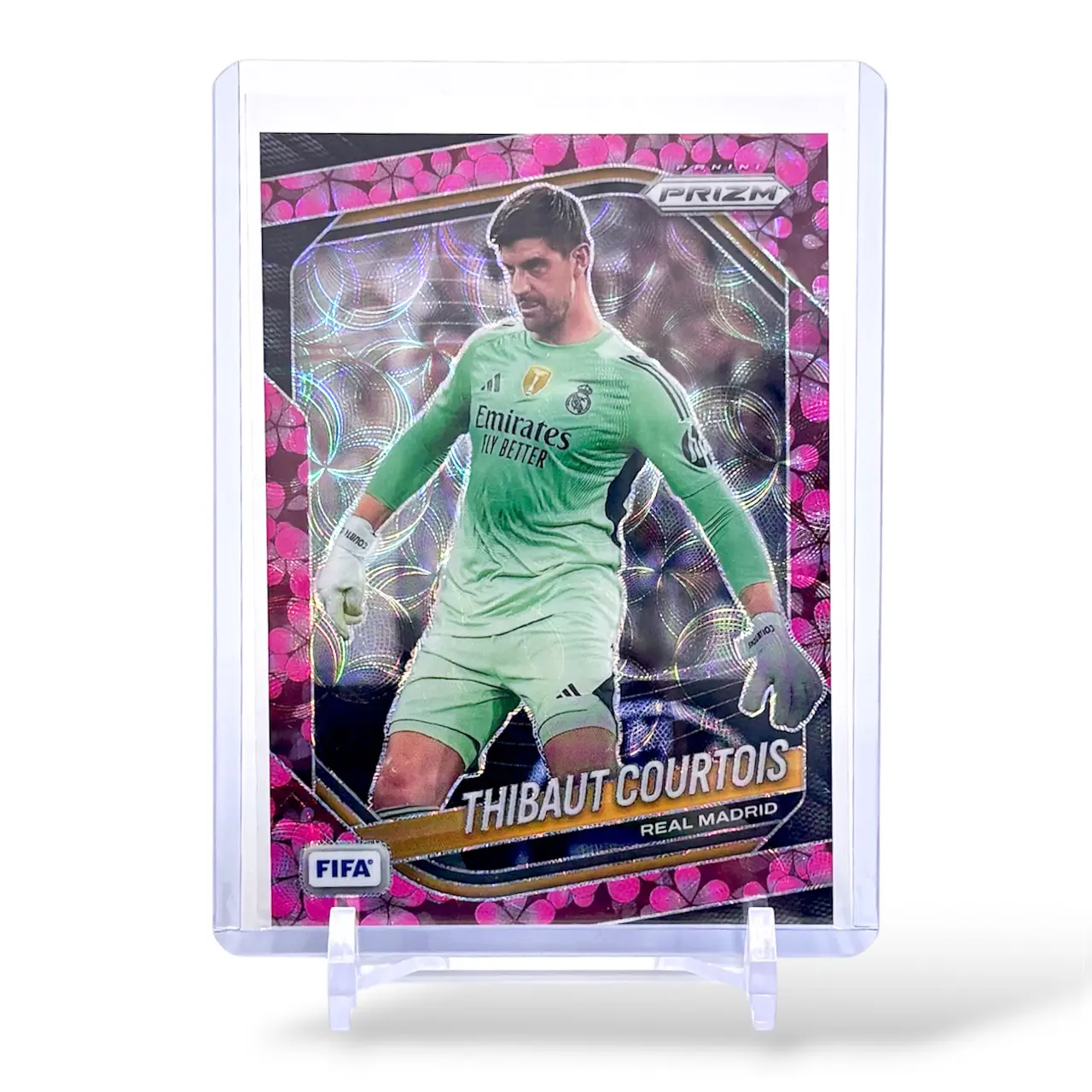 Thibaut Courtois 6/8 Panini Prizm Real Madrid La Liga 2025/26