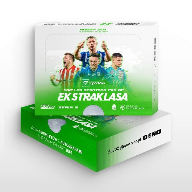 SportZoo PKO BP Ekstraklasa 2024/25 – Hobby Box Seria 2
