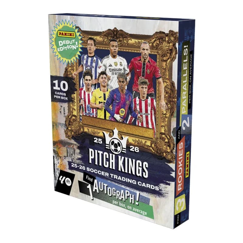 Panini Pitch Kings La Liga 2025/26 - Hobby International Box