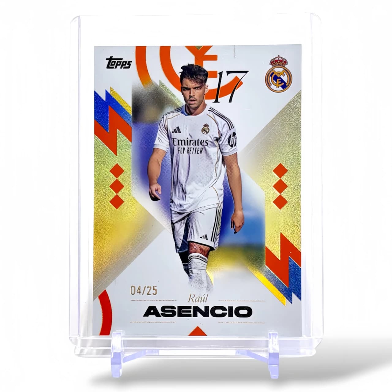 Raul Asencio - 04/25 - Topps Los Blancos