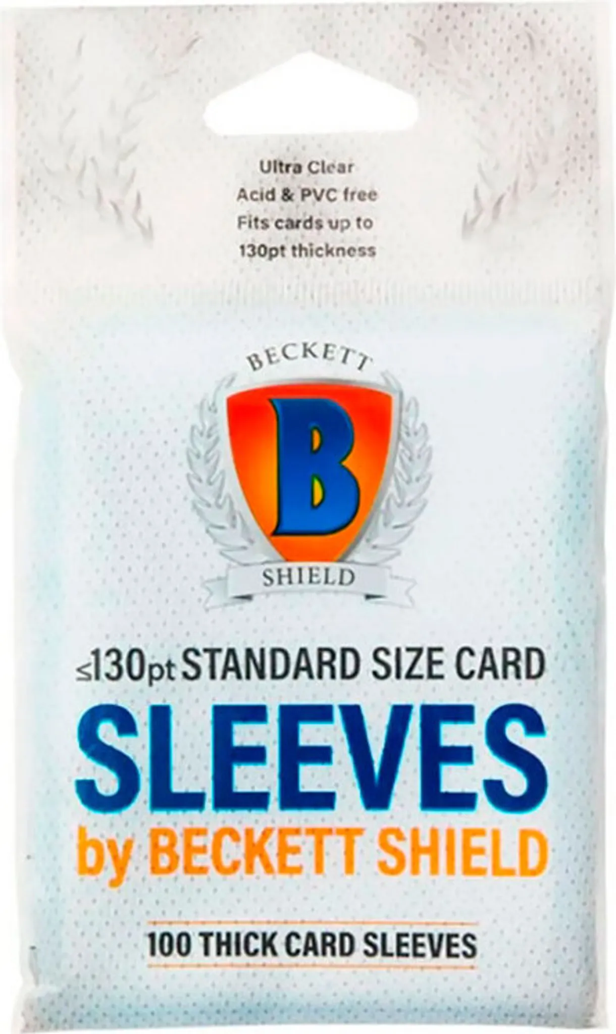 Koszulki na Grube Karty Beckett Shield Ultra Clear Thick 130pt - 100 sztuk
