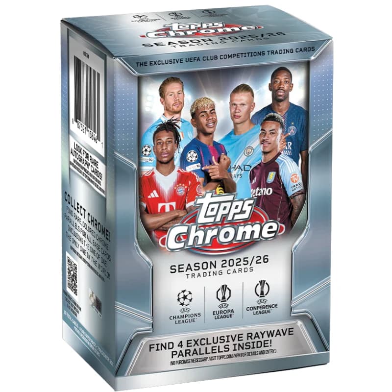 Topps Chrome UCC UEFA Club Competitions 2025/26 - Value Box