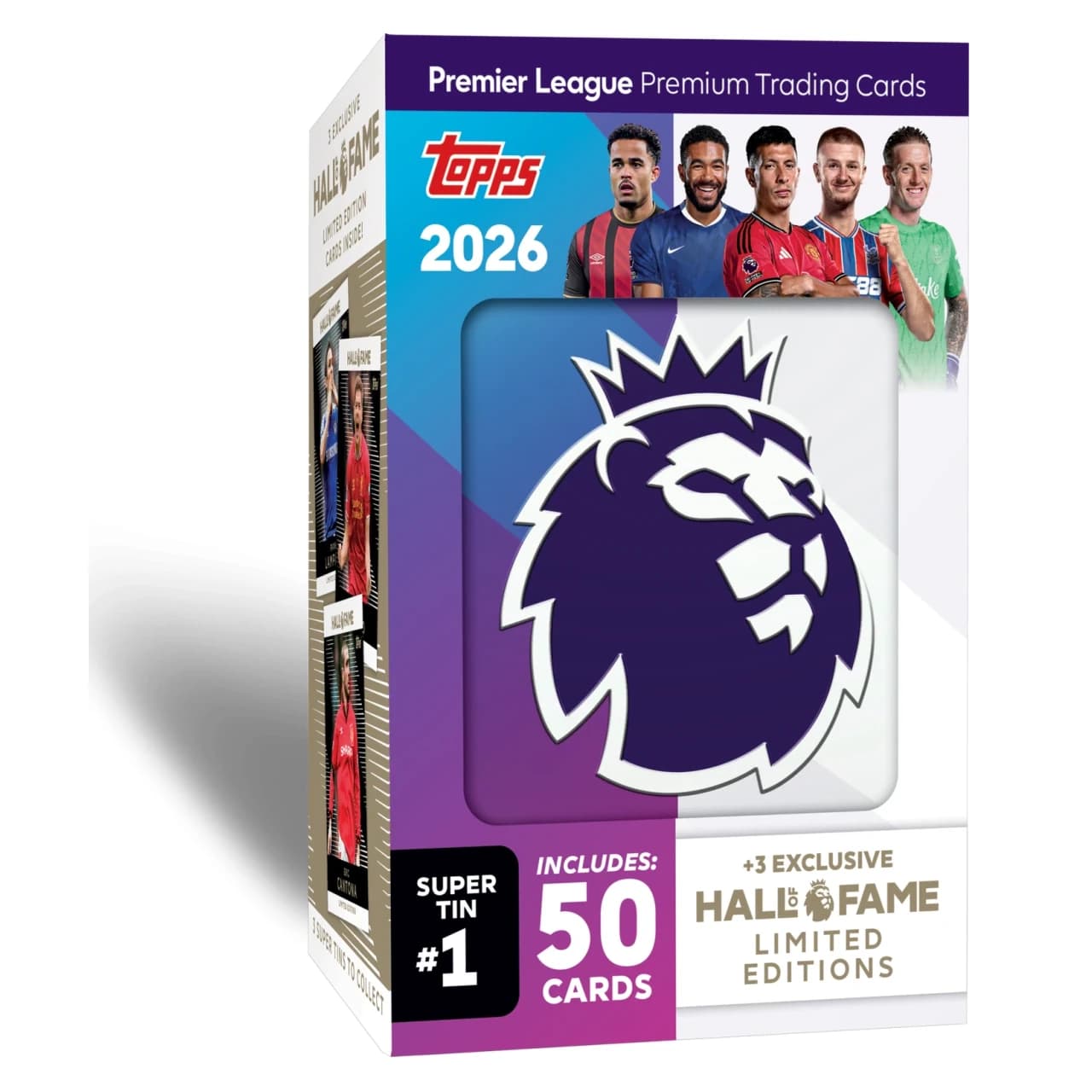 Topps Premier League 2025/26 - Super Tin Hall of Fame Series