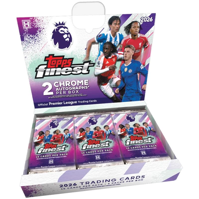 Topps Finest English Premier League 2025/26 - Hobby Box
