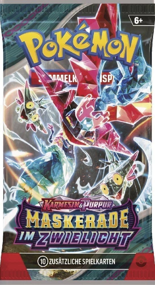 POKEMON TCG Scarlet & Violet Twilight Masquerade Karmesin Purpur Booster DE