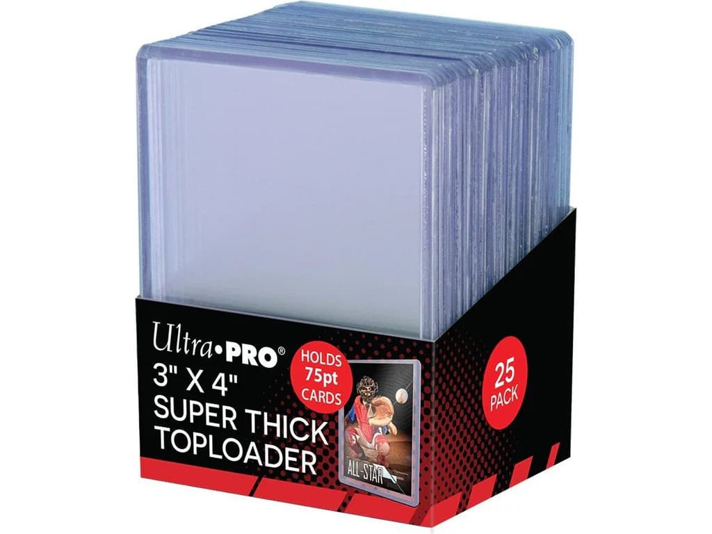 Ultra Pro Toploader 3" x 4" 75pt - 25 sztuk