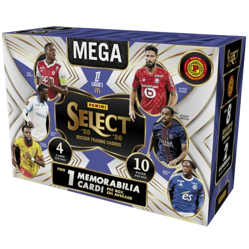 Panini Select Ligue 1 2025-26 International Mega Box