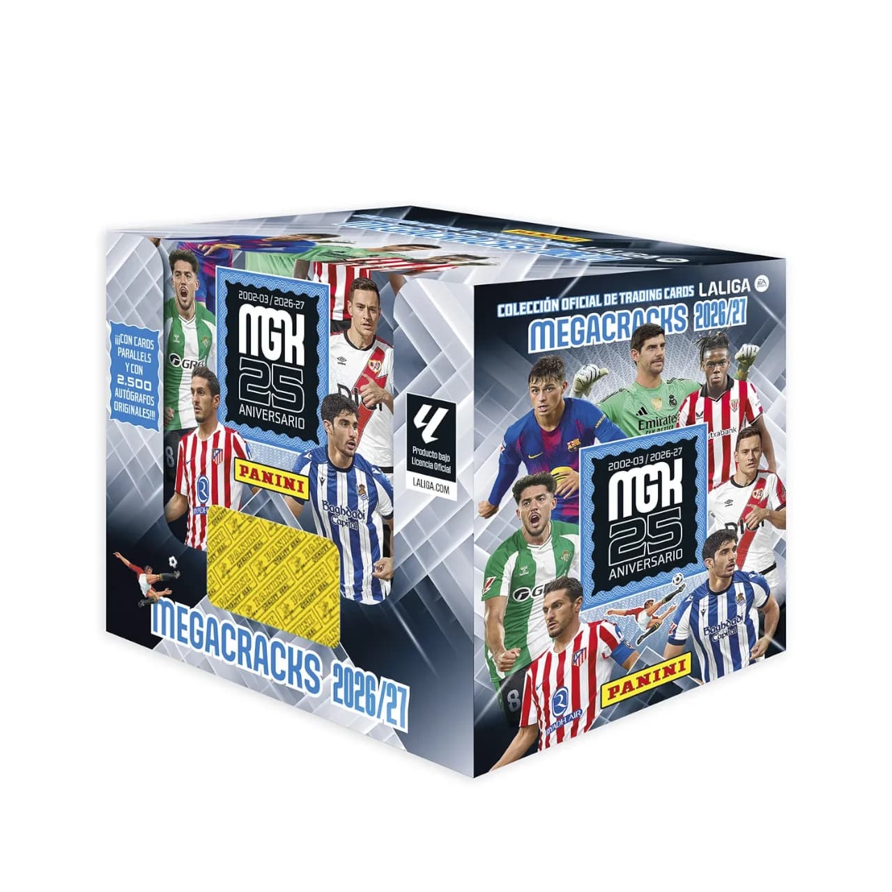 Panini LaLiga MegaCracks 2026/27 - 50 saszetek (Pełny box)
