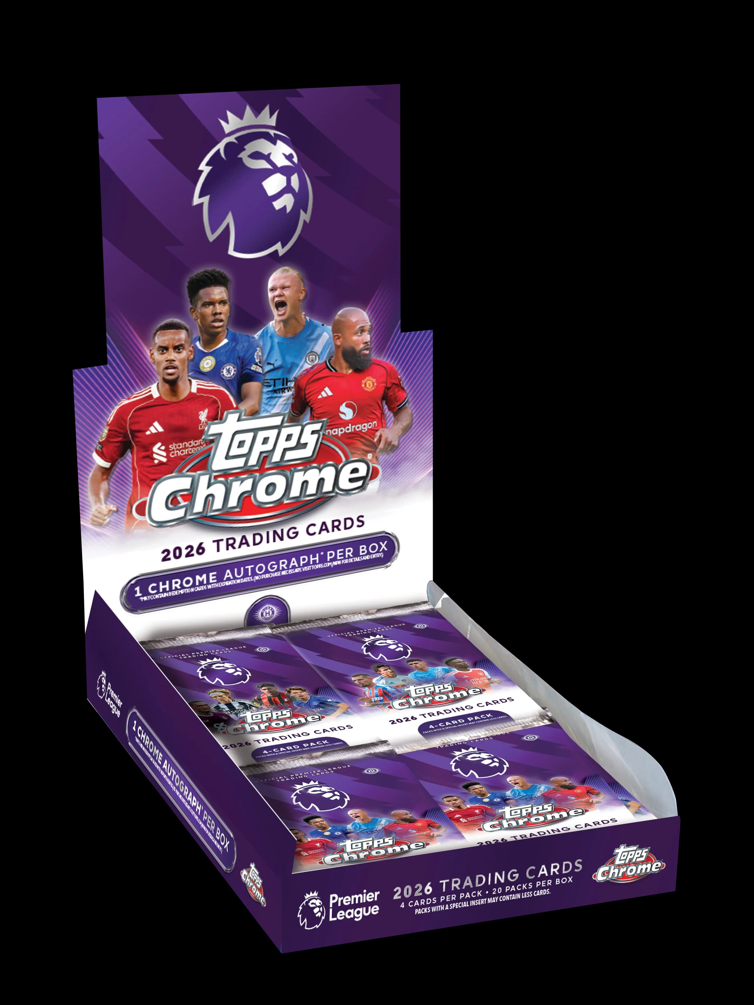Topps Chrome Premier League 2025/26 - Hobby Box