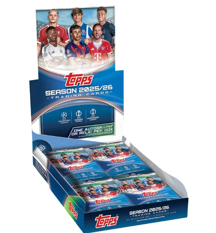 Topps UEFA Club Competitions 2025/26 - Hobby Box
