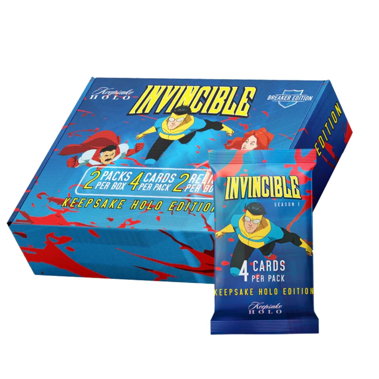 Keepsake Invincible 1st Edition Season 1 - Holo Breakers Box