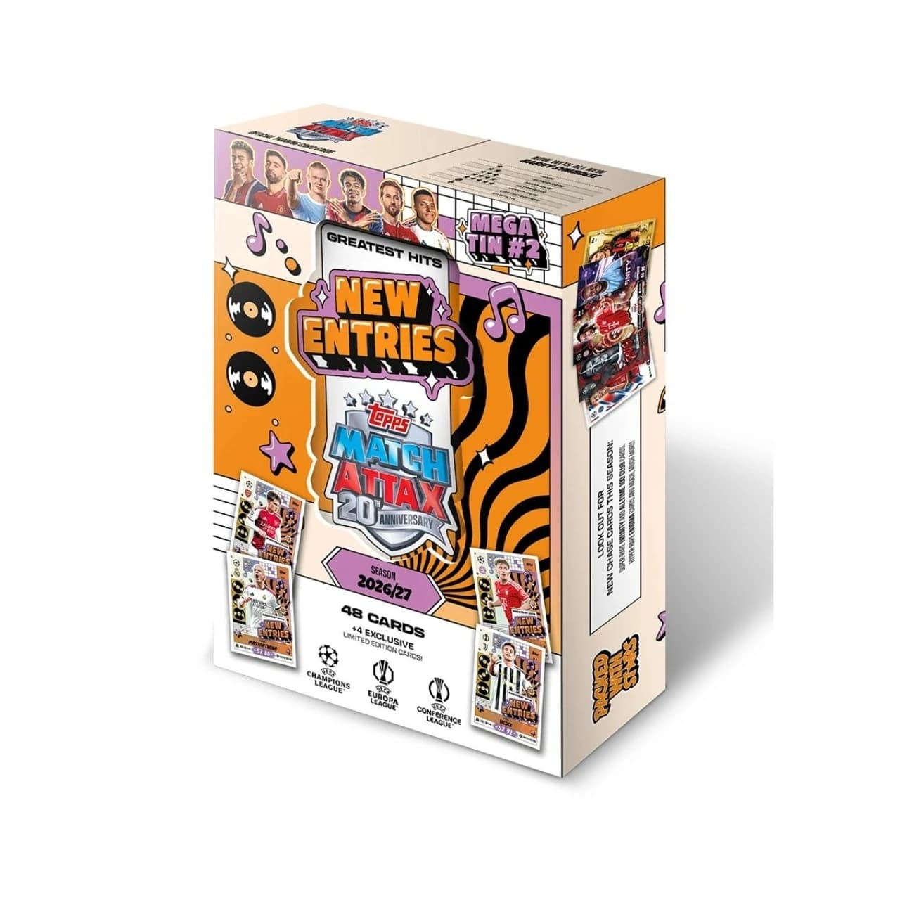 Topps Match Attax UEFA Club Competitions 2026/27 - Mega Tin #2 - New Entries