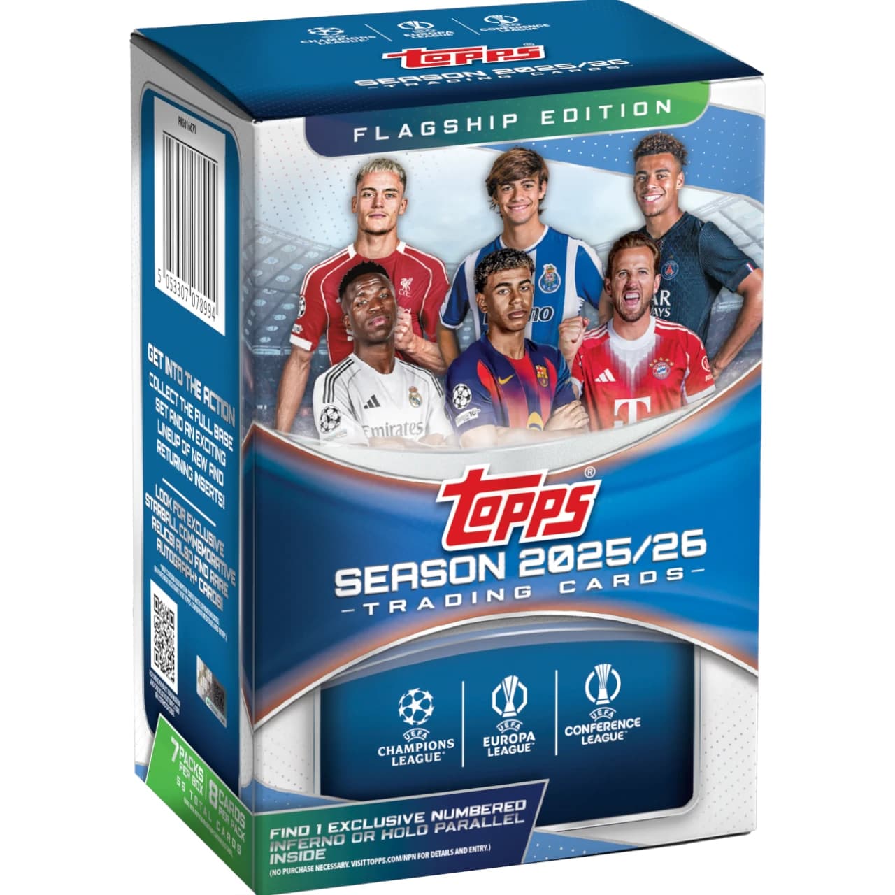 Topps UCC UEFA Club Competitions Flagship 2025/26 - Blaster Box