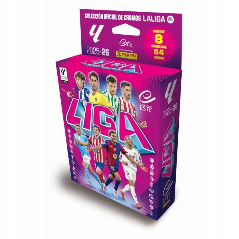 Naklejki piłkarskie Panini LaLiga Este 2025/2026