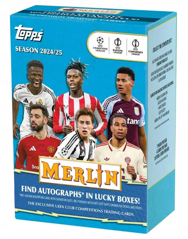 Topps Merlin UCC UEFA Club Competitions Value Box 2024/25
