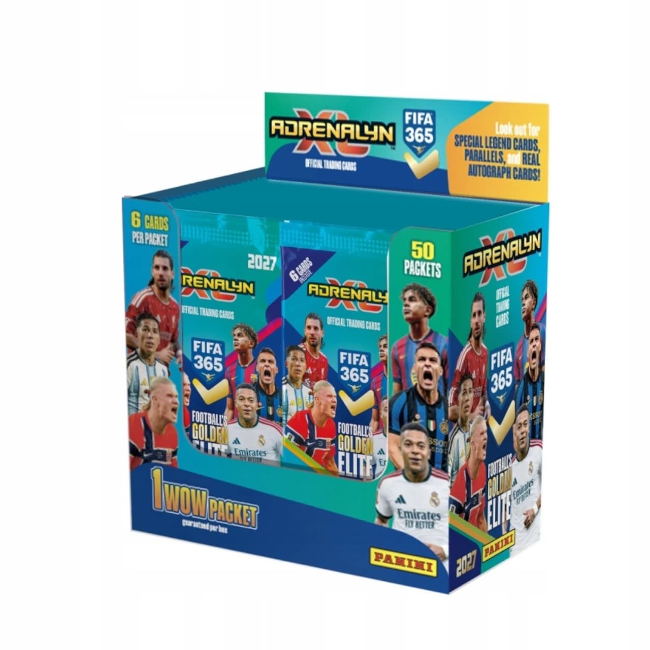 Panini FIFA 365 Adrenalyn XL 2027 - Display Box (50 saszetek)