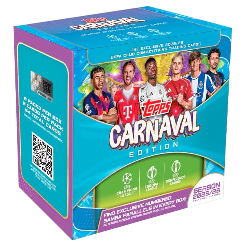 Topps Carnaval UCC Club Competitions 2025/26 - Hobby Box