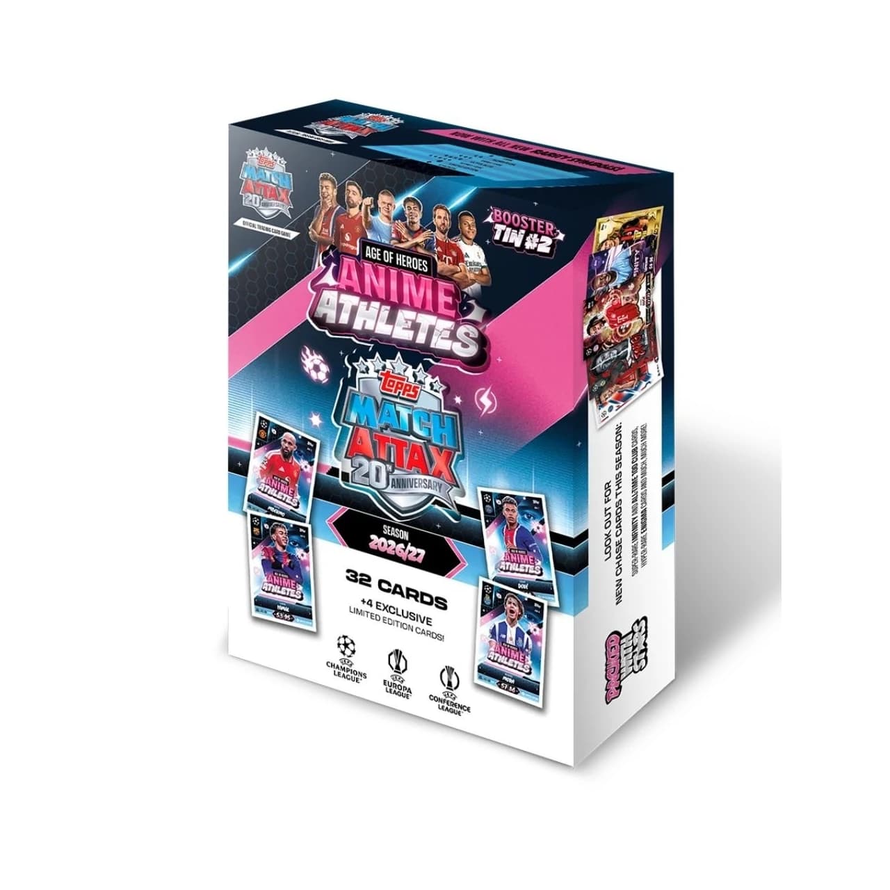 Topps Match Attax UCC 2026/27 - Mini Tin Age of Heroes - Anime Athletes - Booster Tin #2