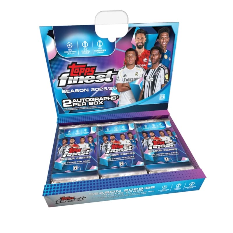 Topps Finest UCC UEFA Club Competitions 2025/26 - Hobby Box