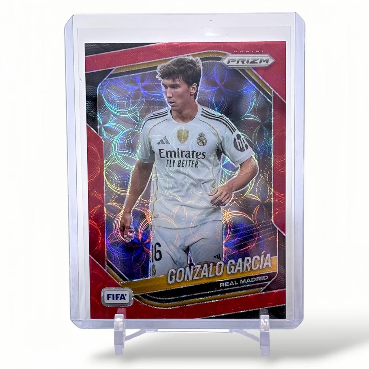 Gonzalo García - Choice Red 54/88 - Panini Prizm FIFA