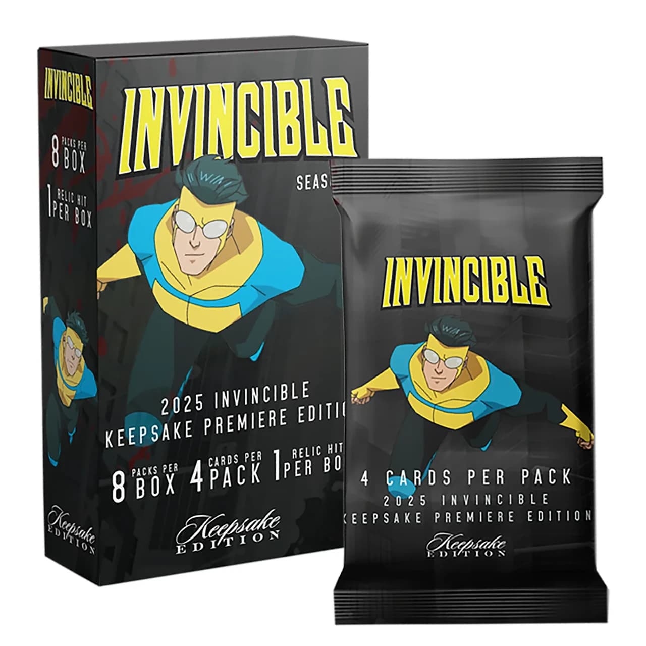 Keepsake Invincible Sezon 1 2025 - Blaster Box (8 pakietów)