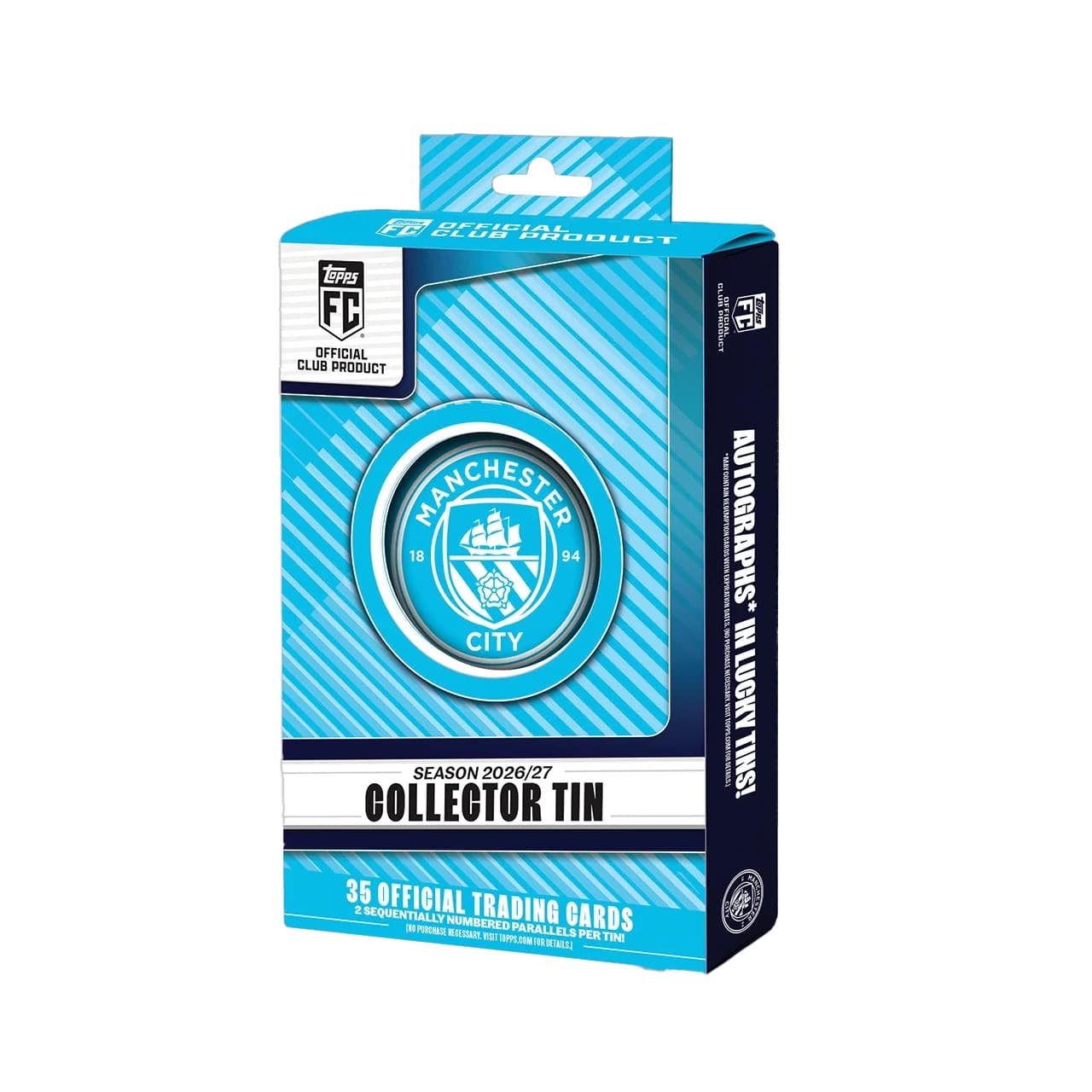 Topps Manchester City FC 2026/27 - Collector Tin - Puszka Kolekcjonera