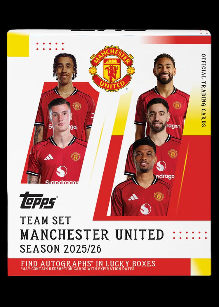 Topps Manchester United Team Set 2025/26