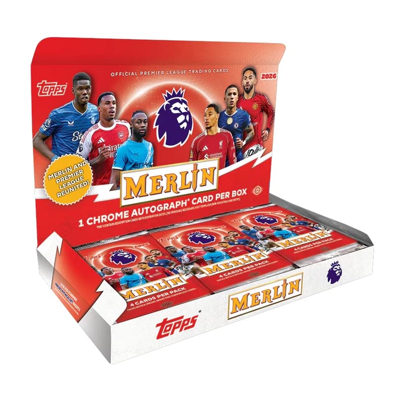 Topps Premier League Merlin 2026 - Hobby Box
